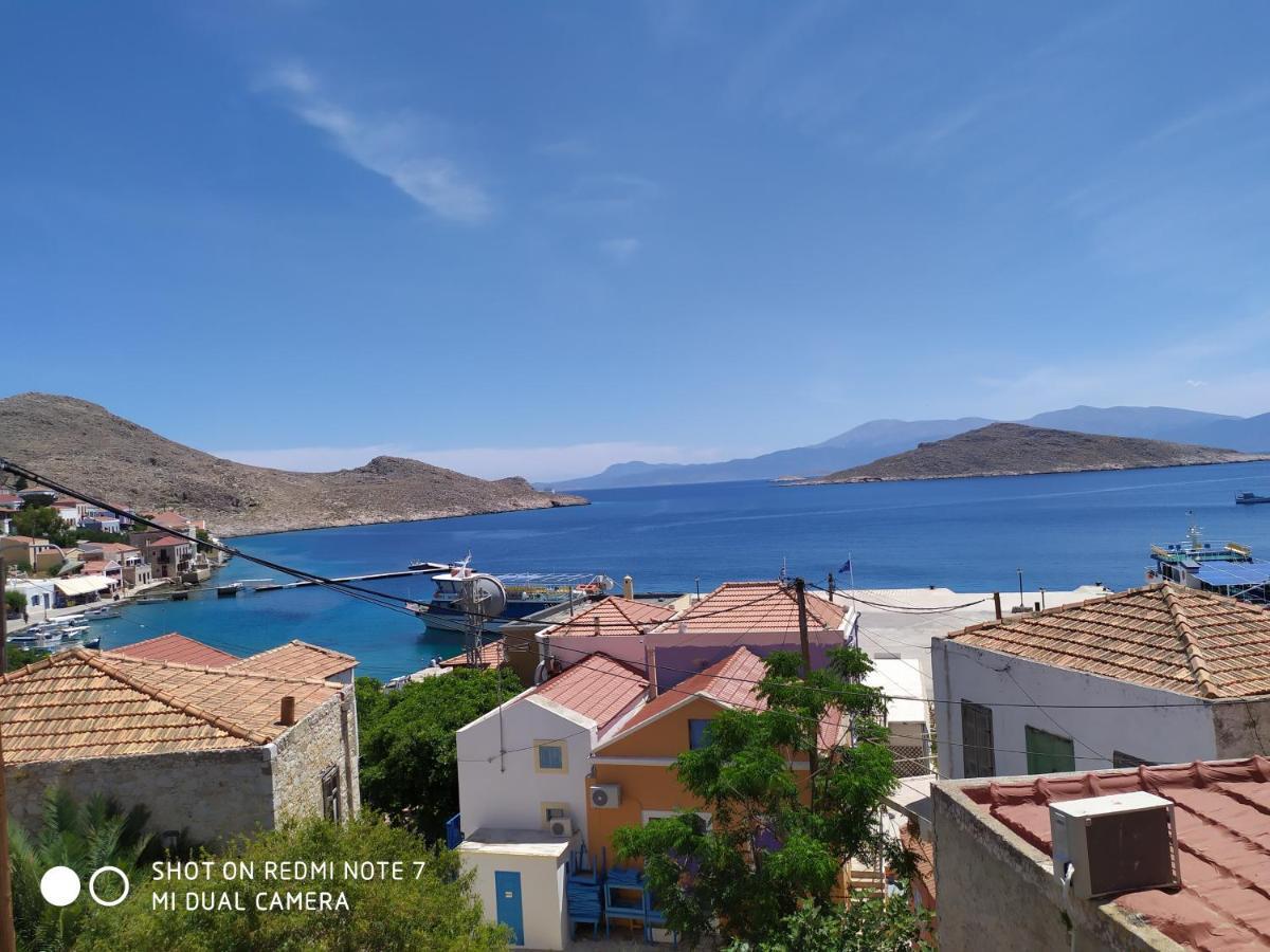 Villa Chrysodimi Chalki Town Eksteriør bilde